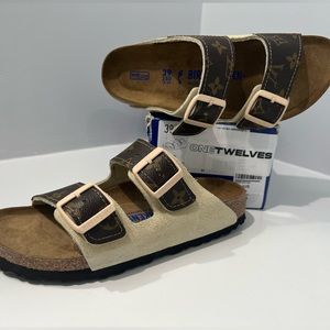 Louis Vuitton Hand-Custom Birkenstock’s